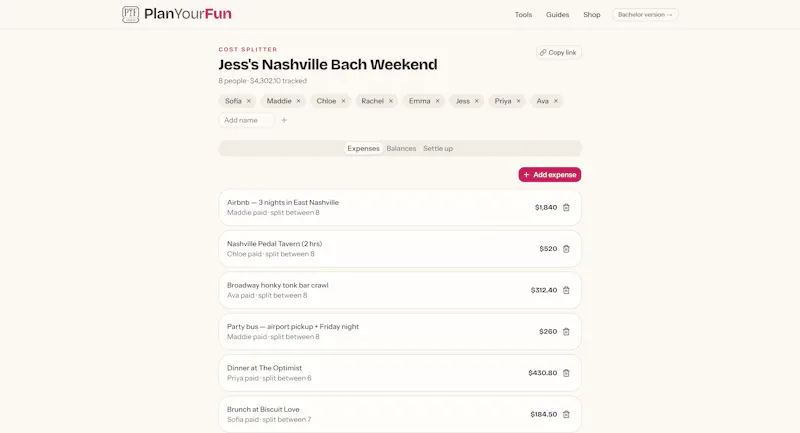 PlanYourFun screenshot 6
