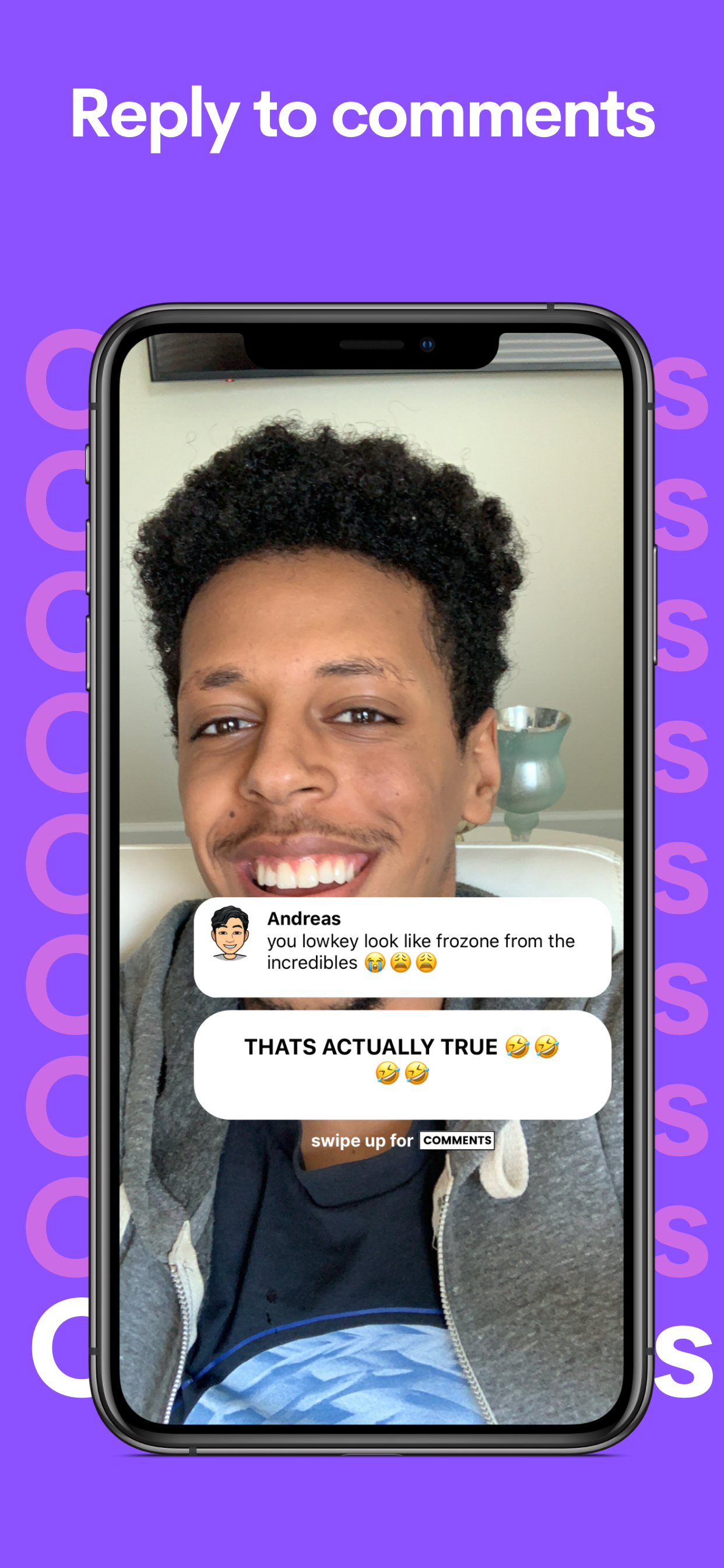 Comments: add comments to stories gallery image