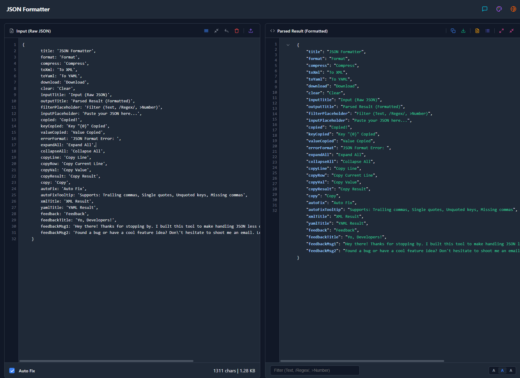 Free JSON Formatter  gallery image