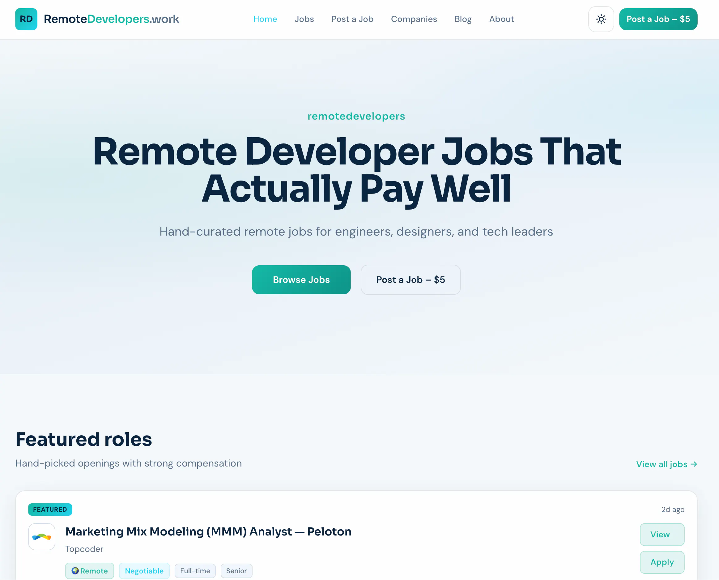 Hire Remote Developers. Find Remote Jobs gallery image