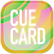 CueCard - Product Hunt launch logo and brand identity
