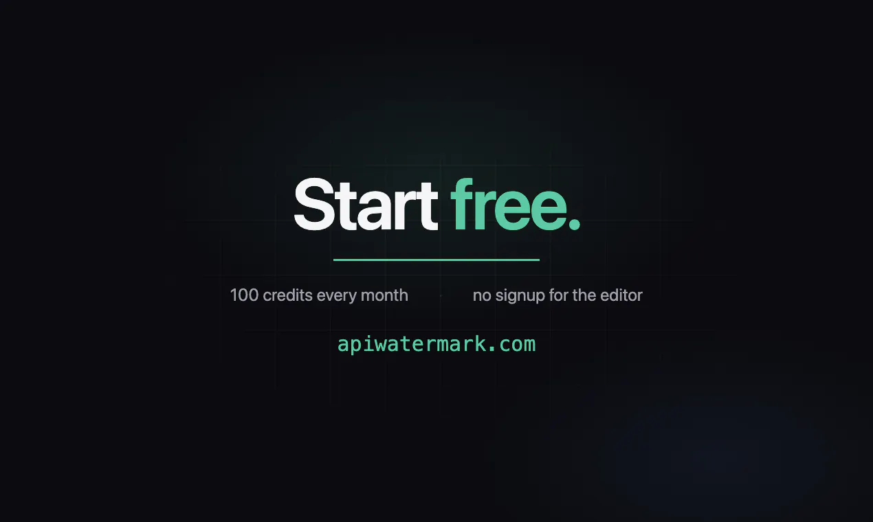 API Watermark gallery image