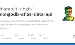 Mongodb Atlas Data API Client image
