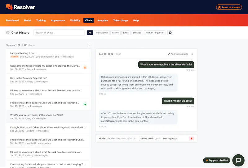 Resolver screenshot 3