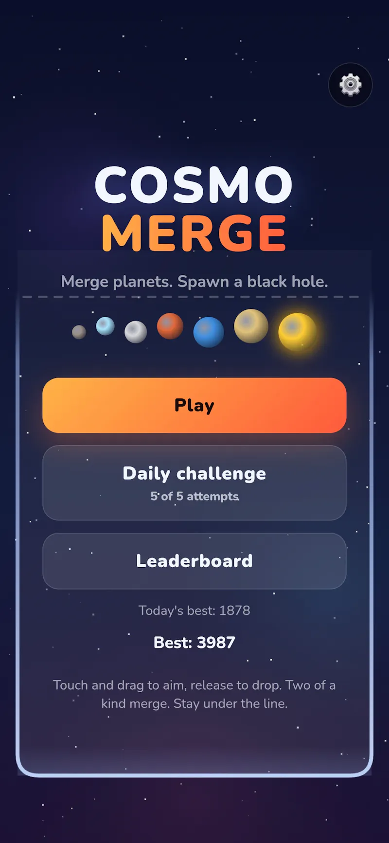 Cosmo Merge screenshot 4