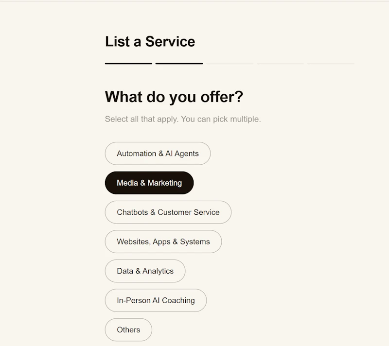 JustListAI screenshot 3