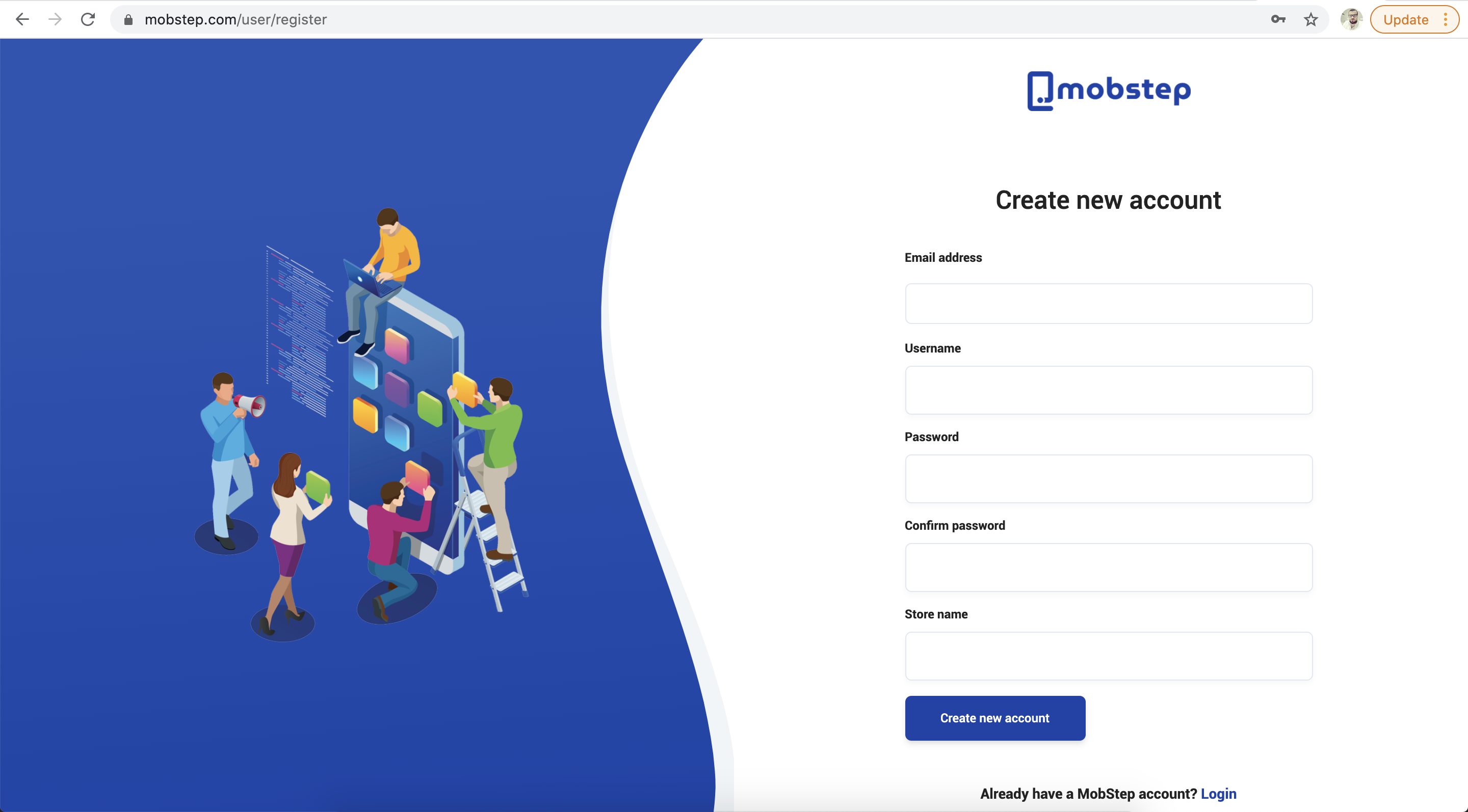 Mobstep gallery image