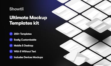 Showtli - Smart Mockup Templates Kit gallery image