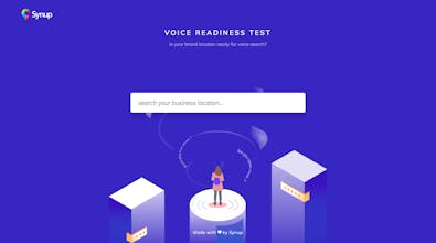 Voice Search Test by Synup gallery image