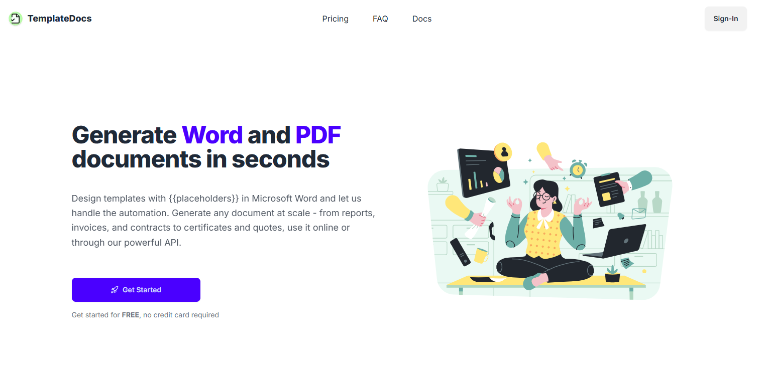 Templatedocs media 2