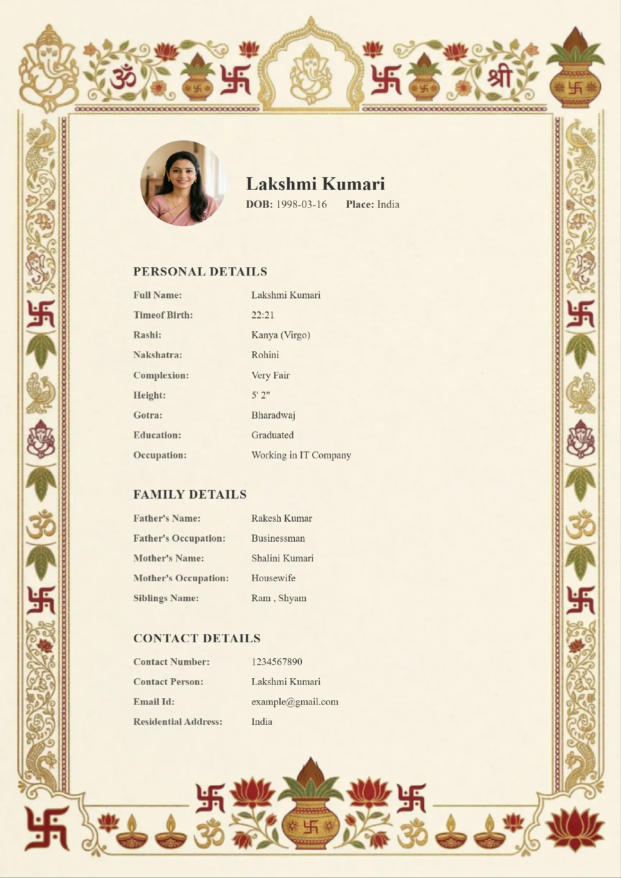 BioData Maker のプロダクトバナー