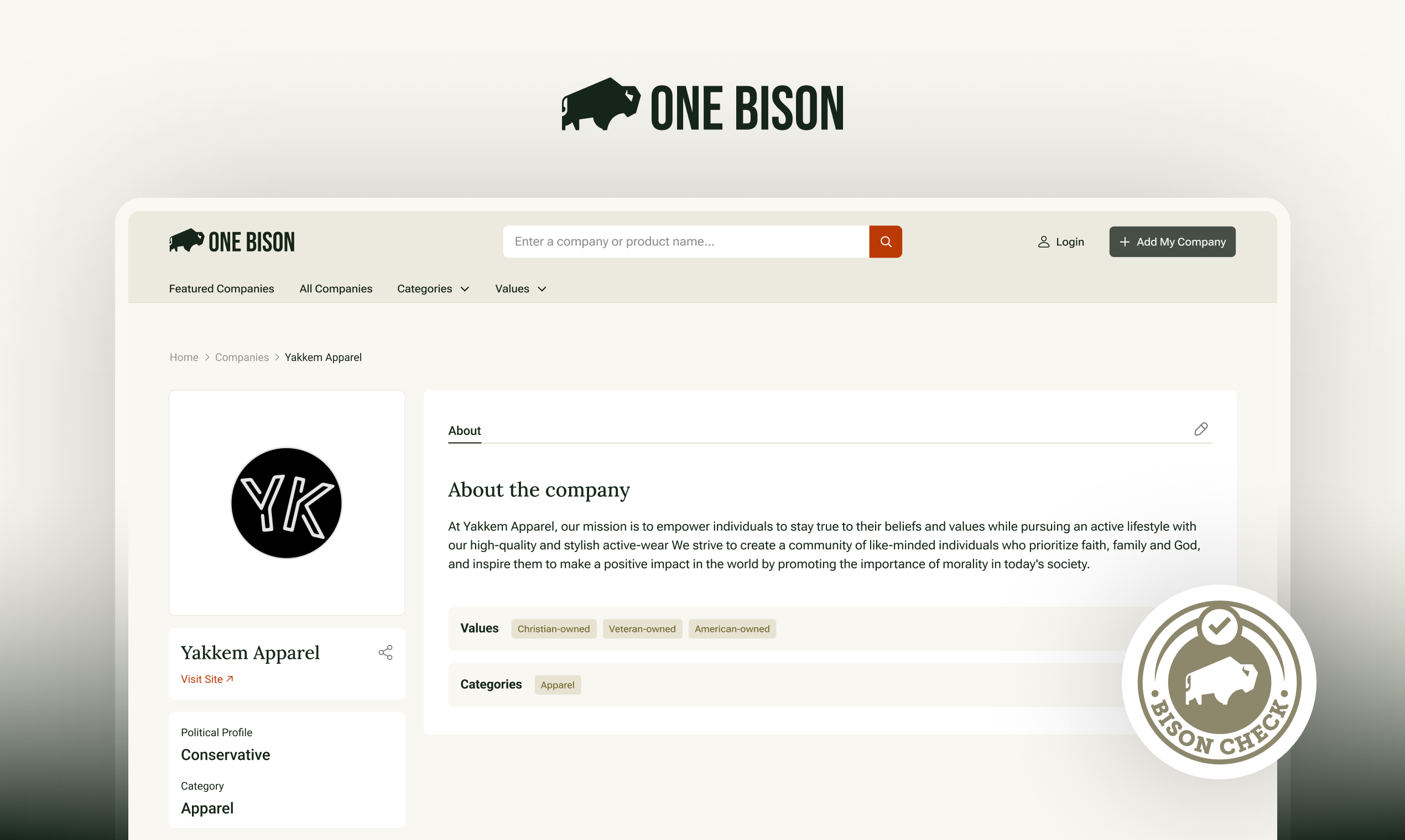 Una bisonte media 2