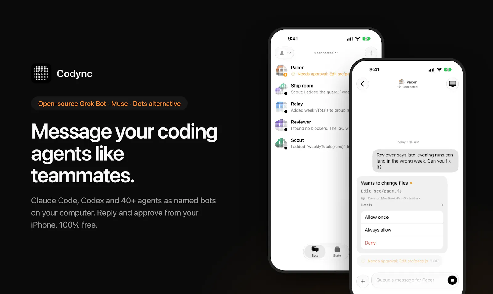 Codync screenshot 2