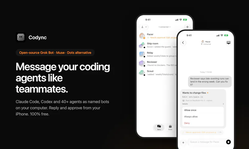 Codync screenshot 2