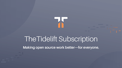 The Tidelift Subscription gallery image