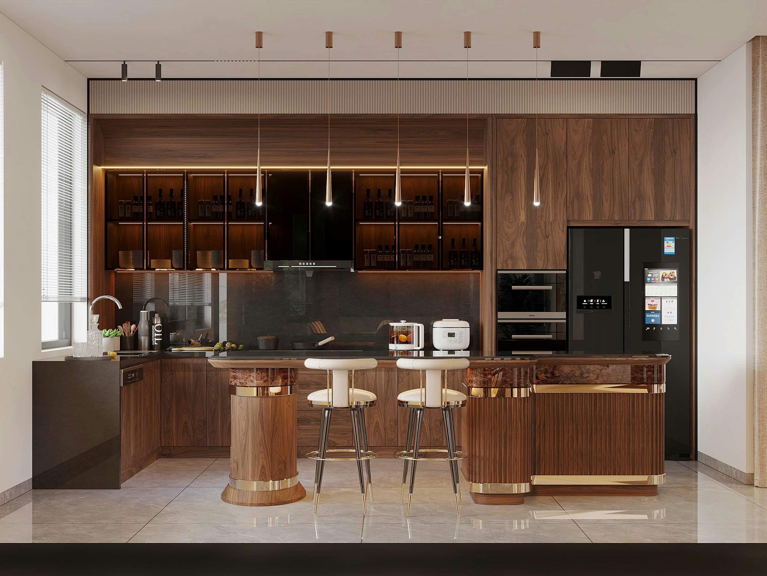 dự án nội thất gỗ óc chó tại nghệ an - Screenshot 2 showing product features and functionality