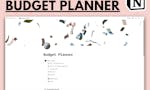 Ultimate Budget Planner image