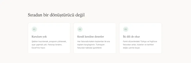 FaturaExcel-Fatura PDF'yi Excel'e Çevir screenshot 1