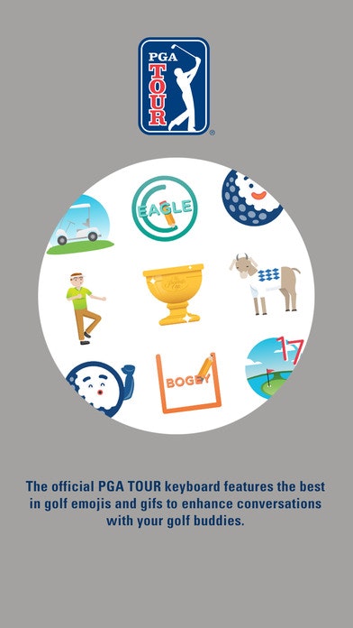 PGA TOUR Emoji Keyboard gallery image