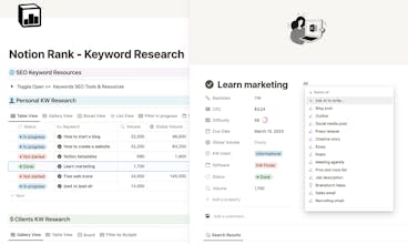 Notion Rank gallery image