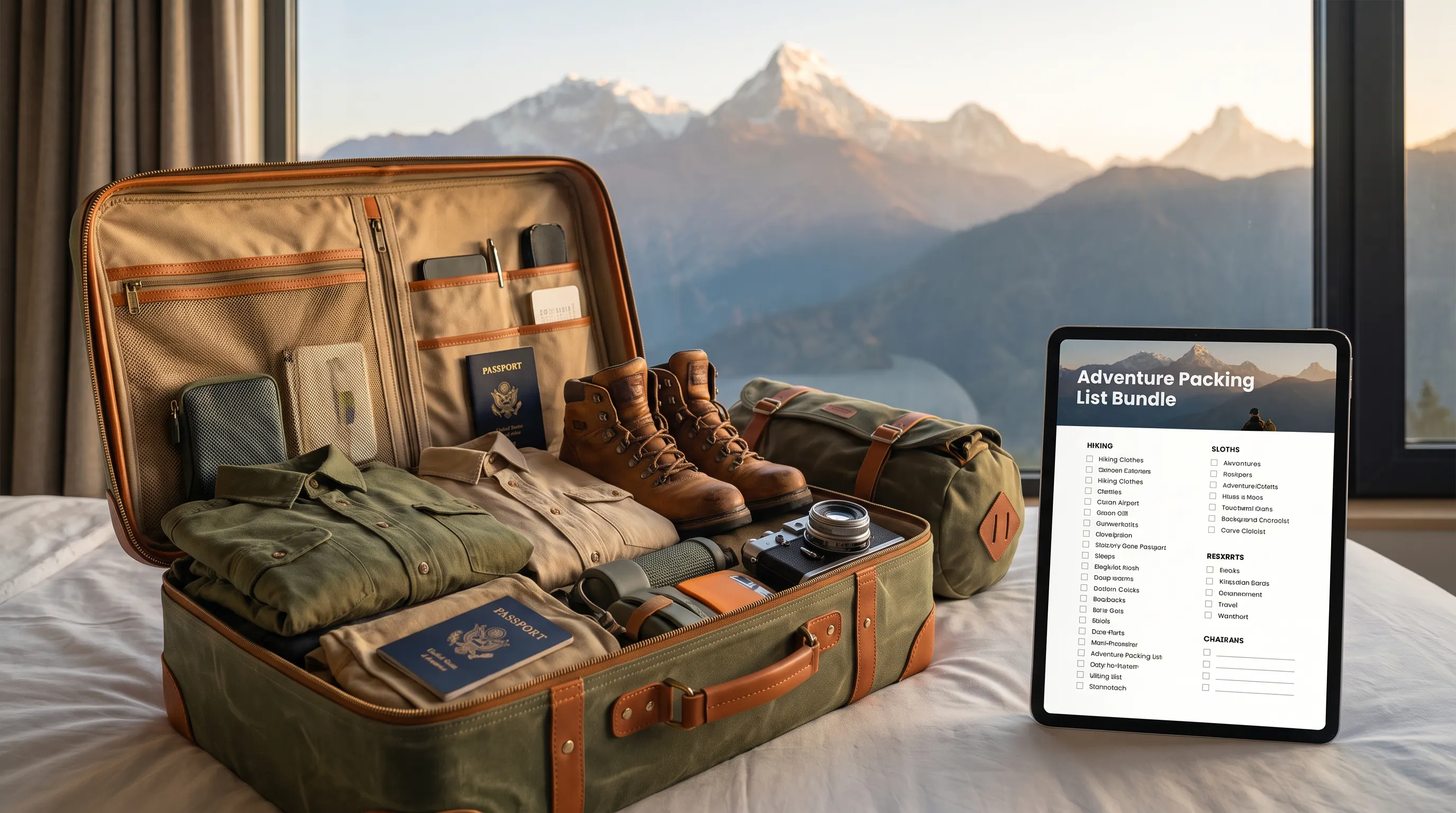 Adventure Packing List Bundle gallery image