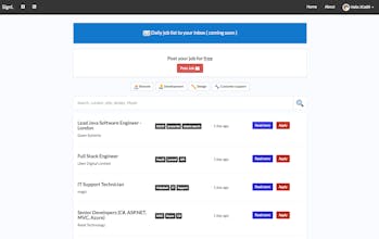 Signl. Job board gallery image