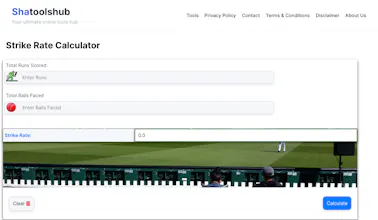 Strike Rate Calculator gallery image