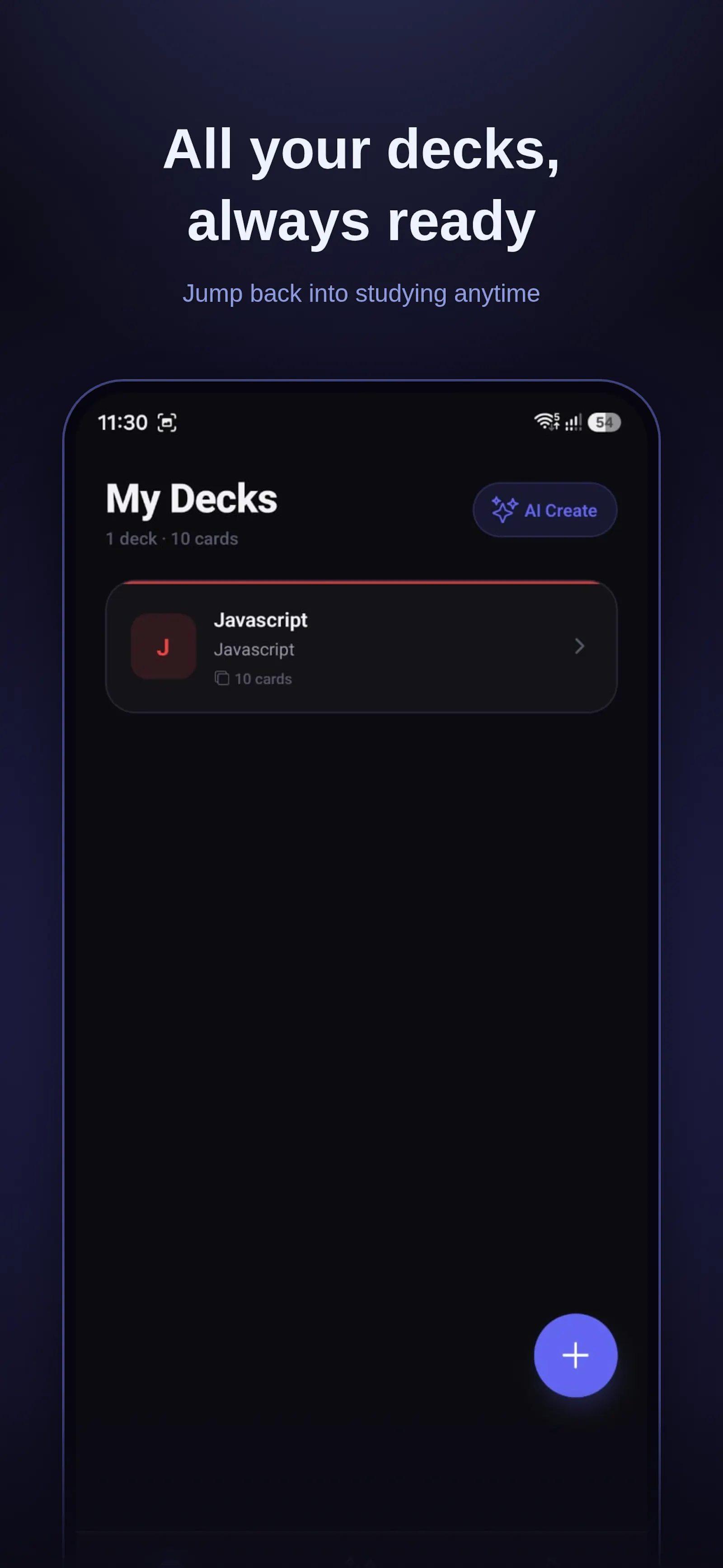 Flashcard AI screenshot 2