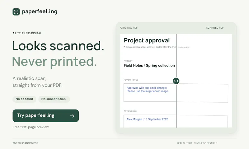 paperfeel.ing screenshot 3