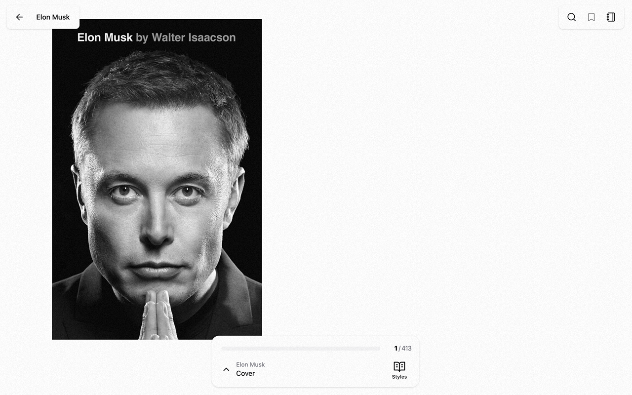 Lecteur EPUB pour l'extension Chrome media 1