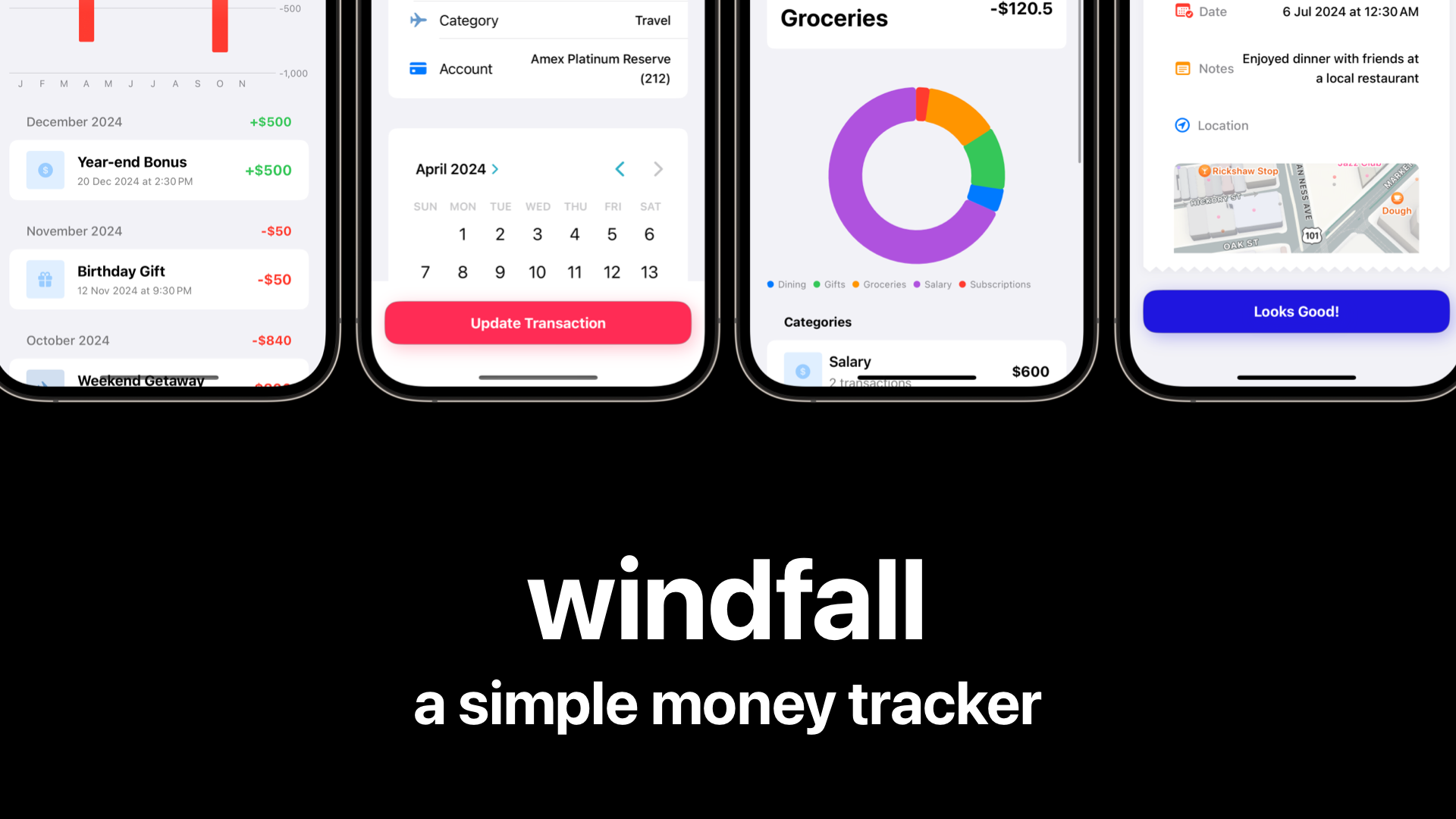 Windfall - Finance Tracker media 1