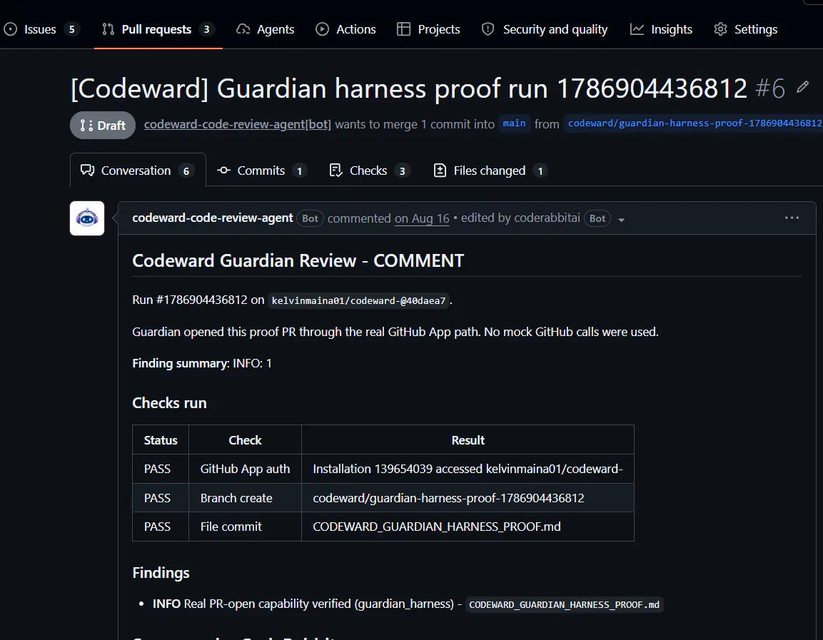 Codeward gallery image