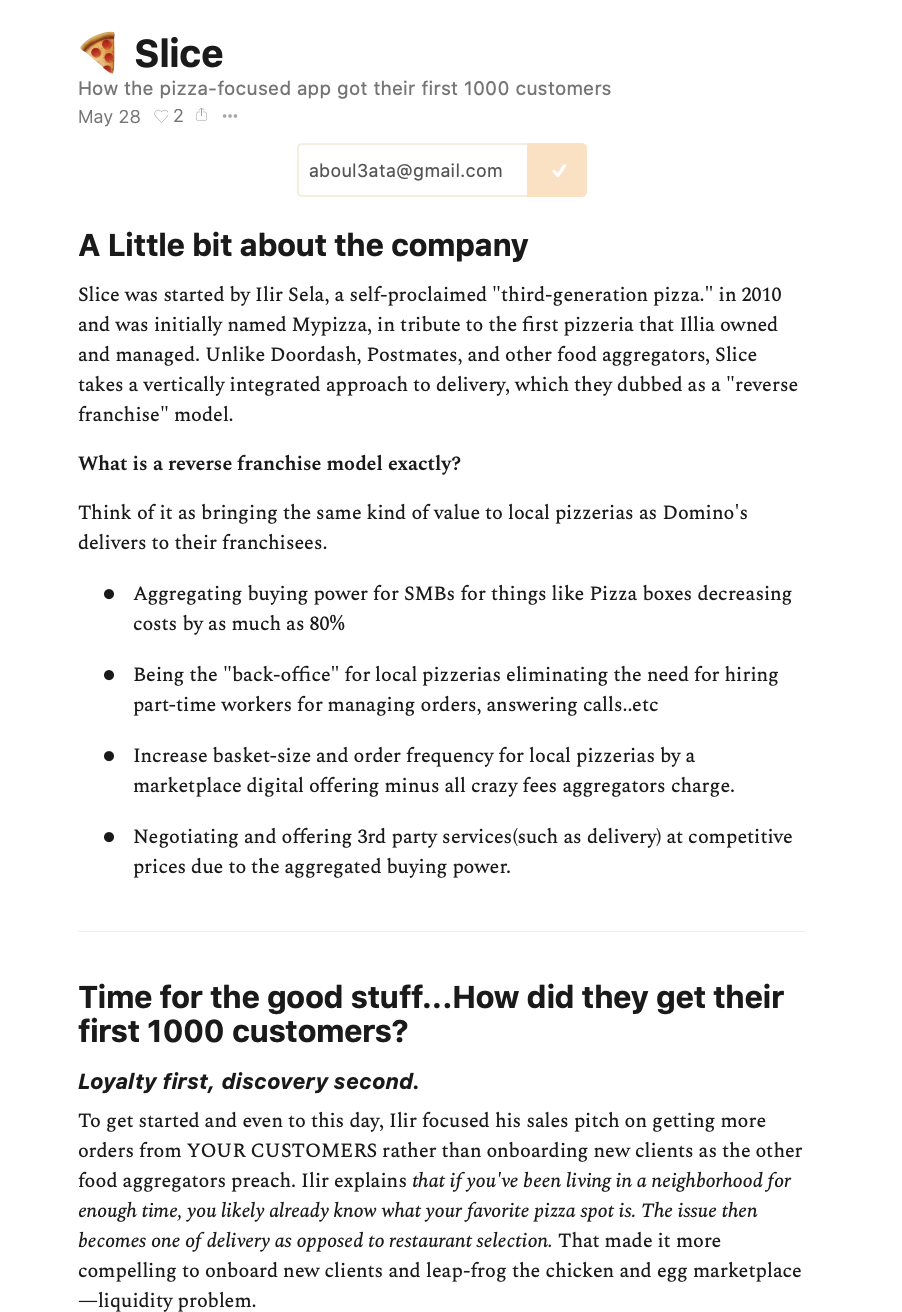 First 1000 Newsletter gallery image