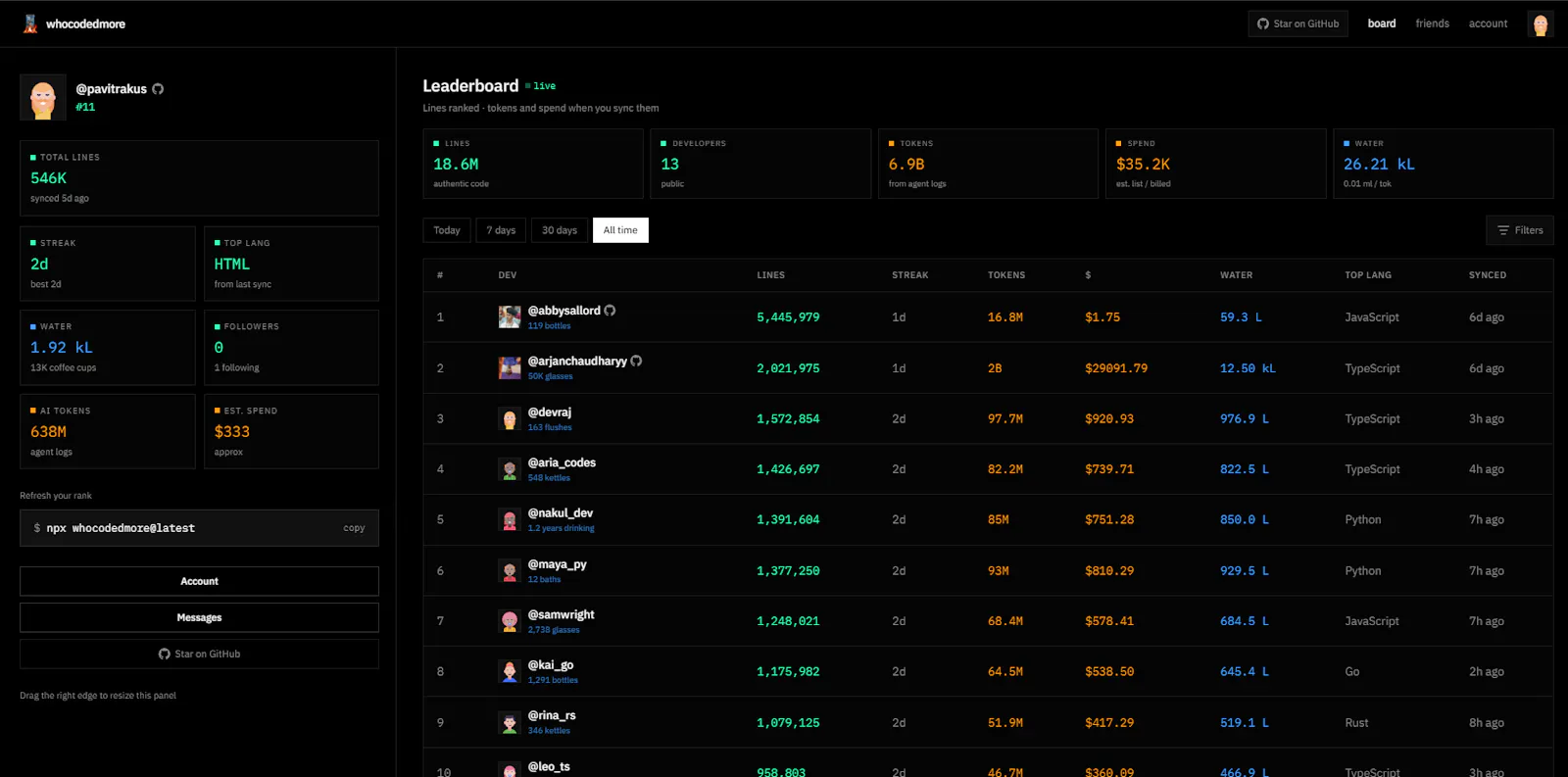 whocodedmore screenshot 2
