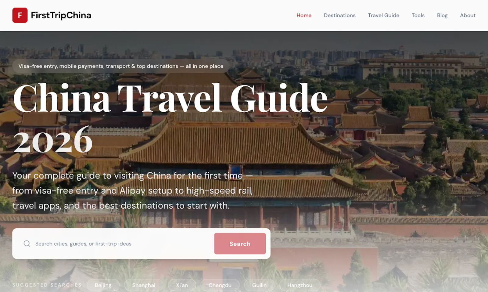 FirstTripChina screenshot 4