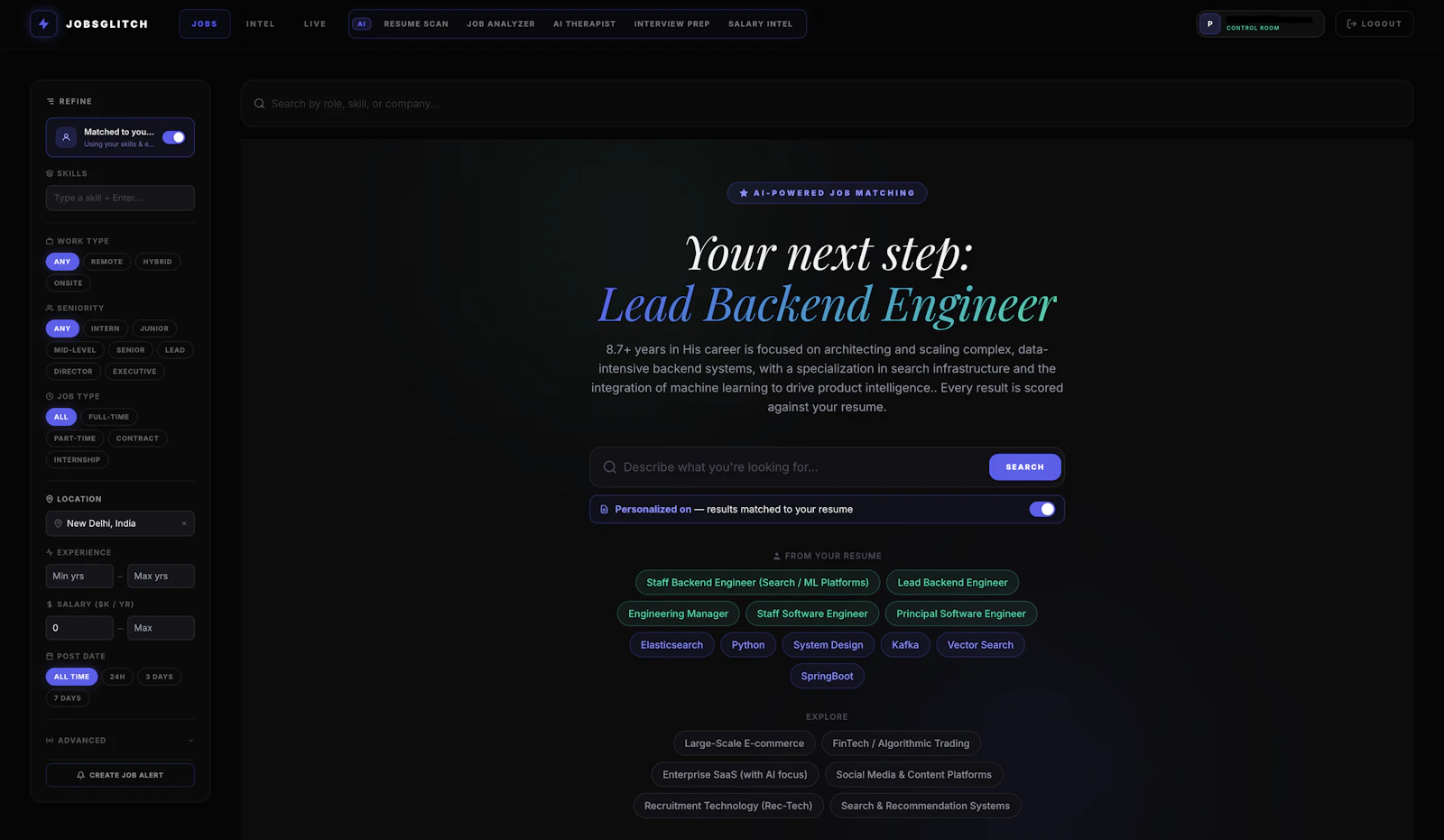 JobsGlitch screenshot 2