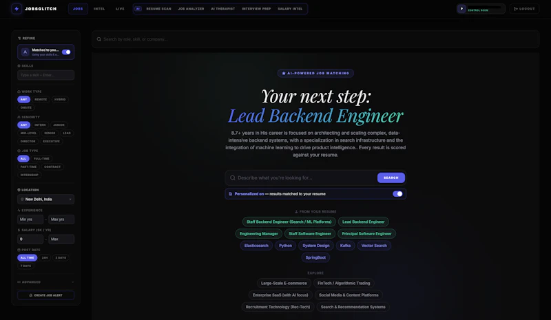 JobsGlitch screenshot 2