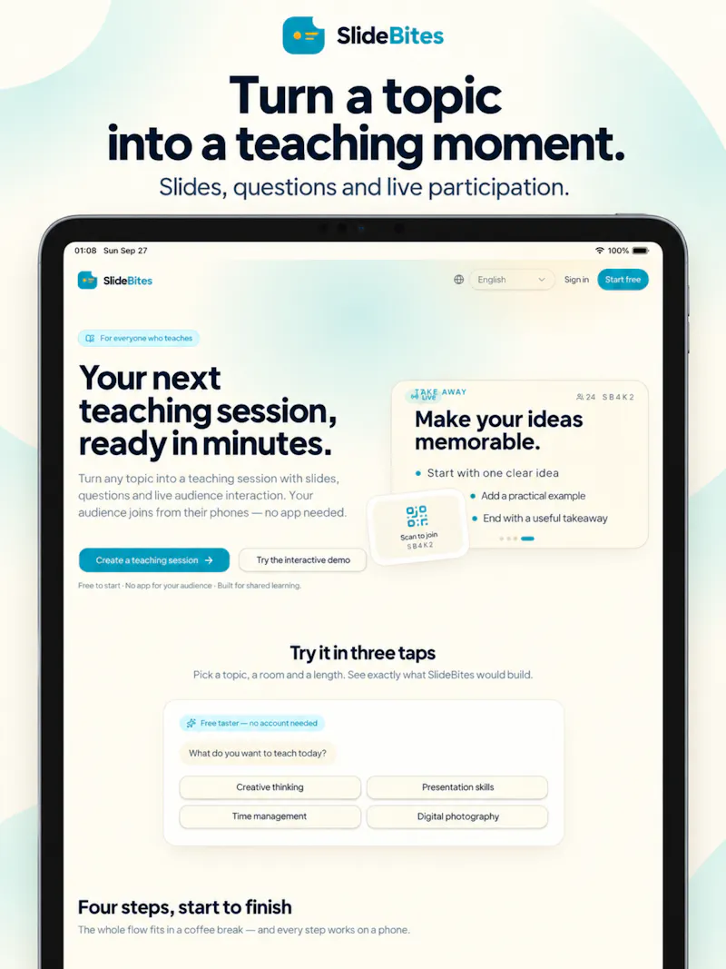 Slidebites screenshot 7