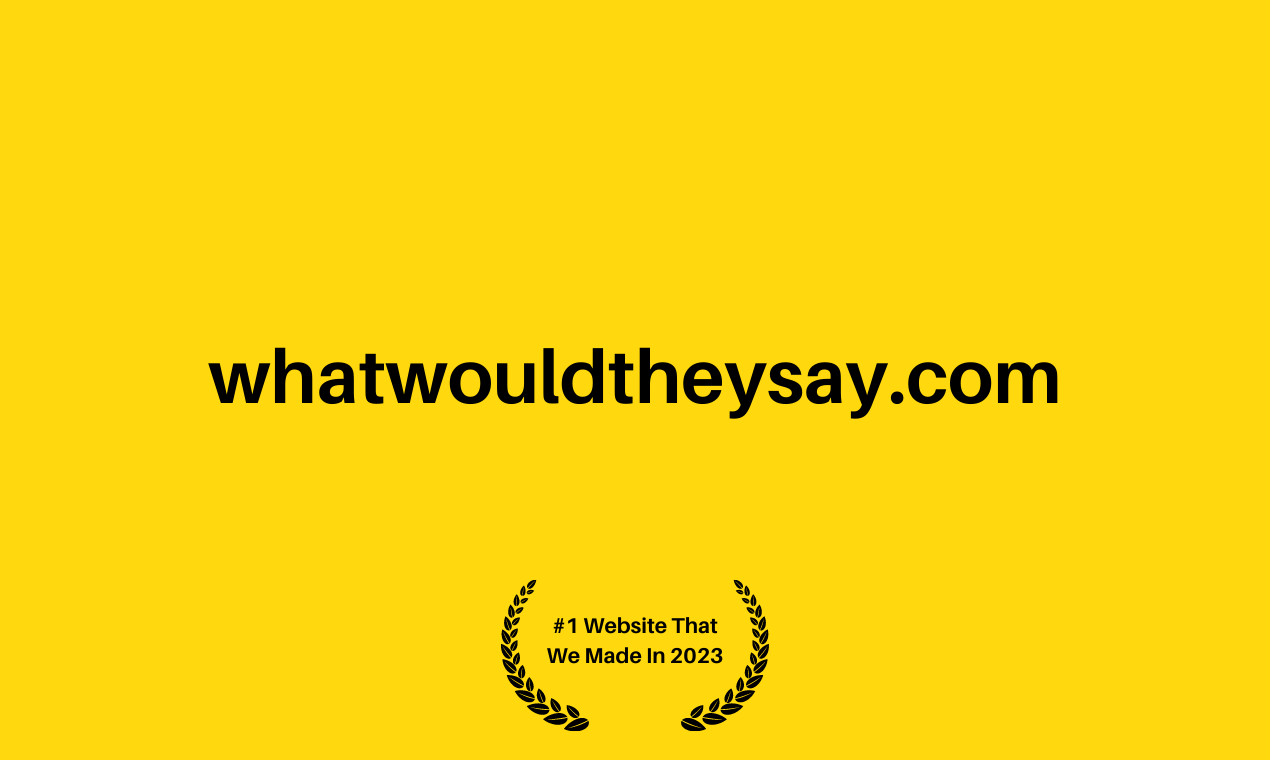 What Would They Say? media 5
