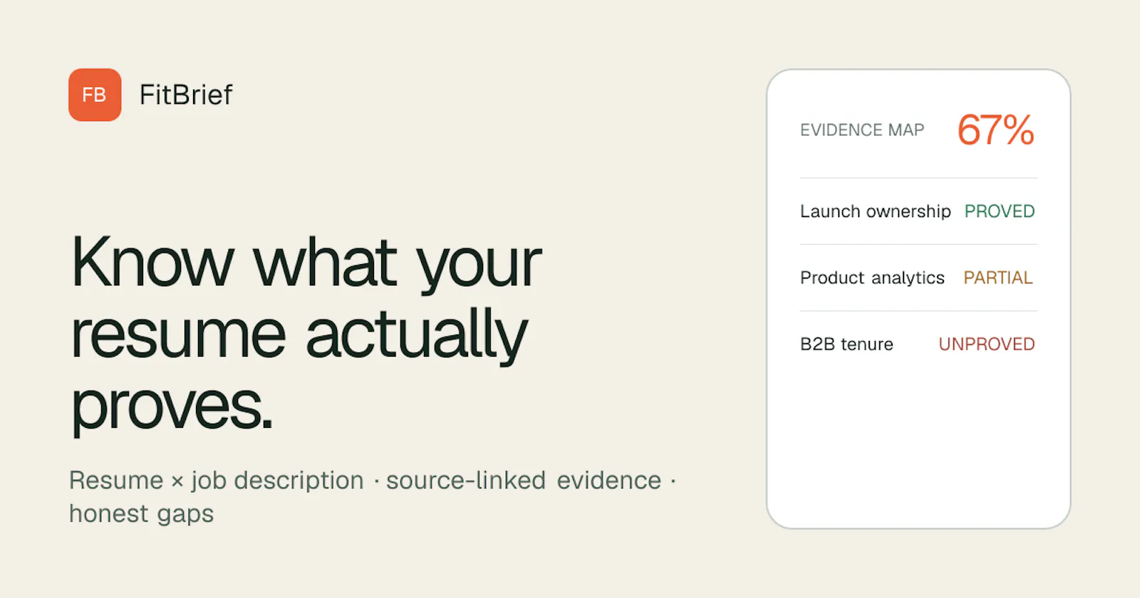FitBrief screenshot 1