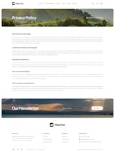 Weather Forecast Website Template Nextjs gallery image