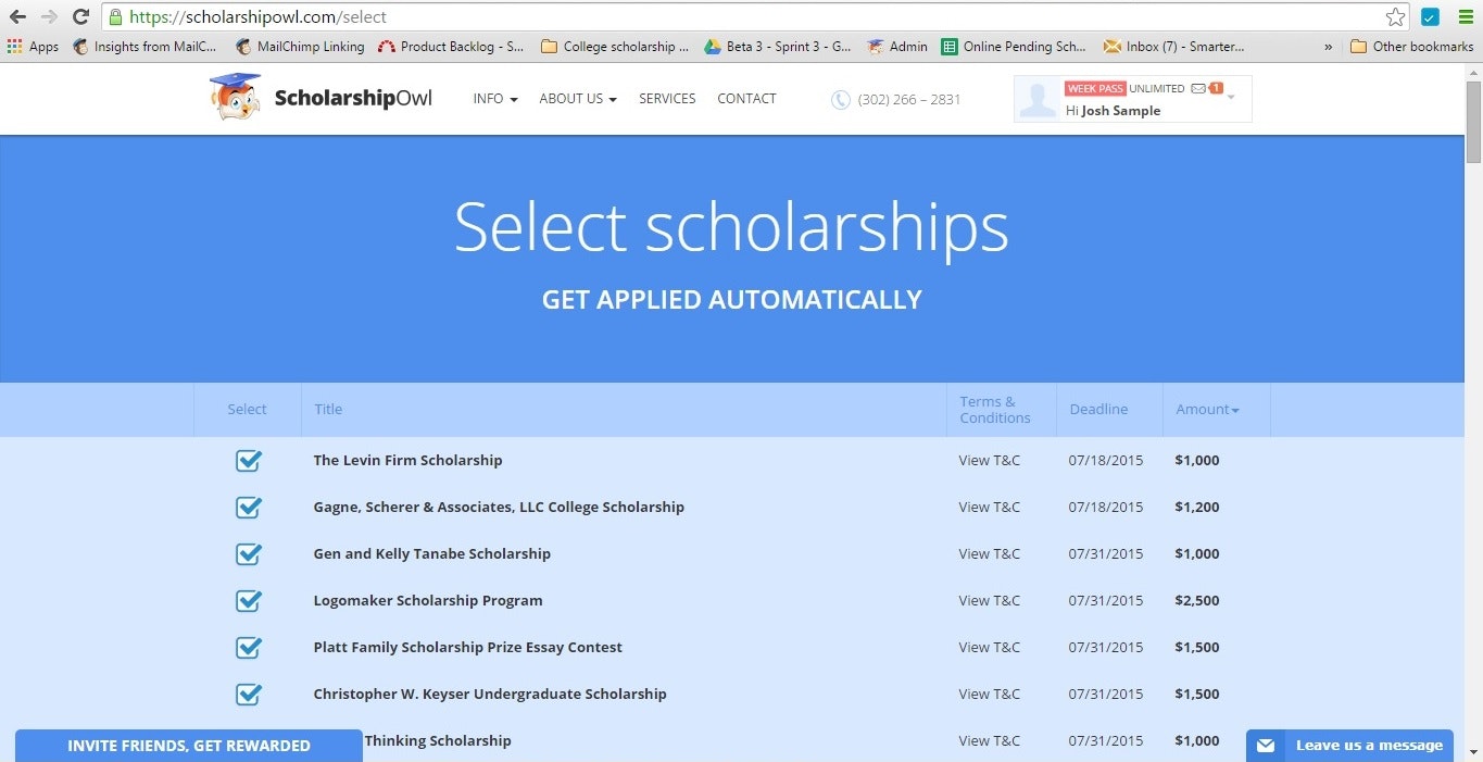 ScholarshipOwl gallery image