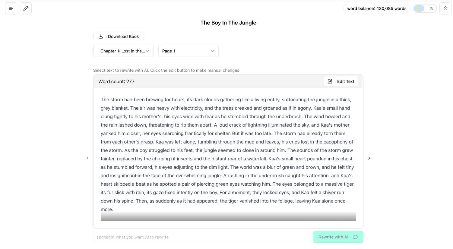 AI Book Generator gallery image