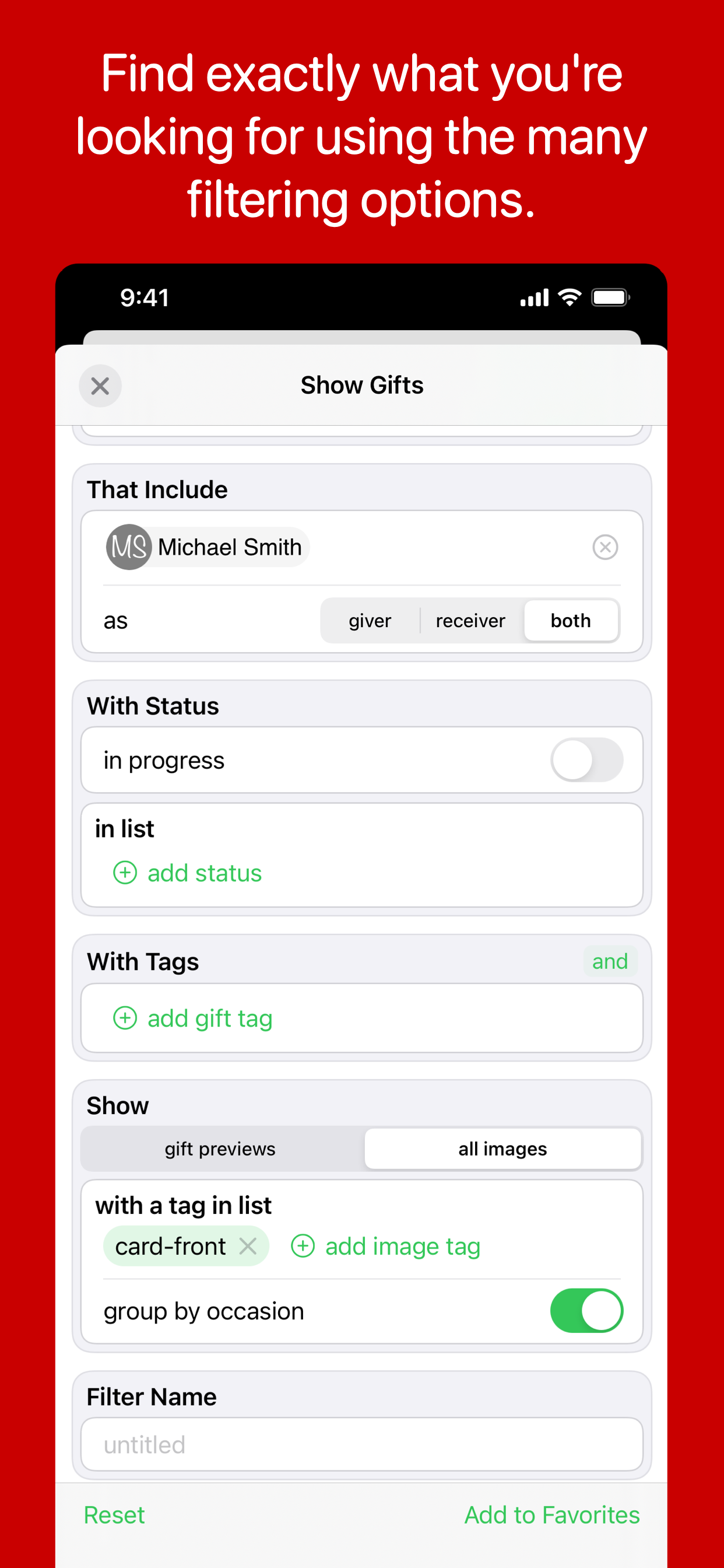 Given - Gift Manager gallery image
