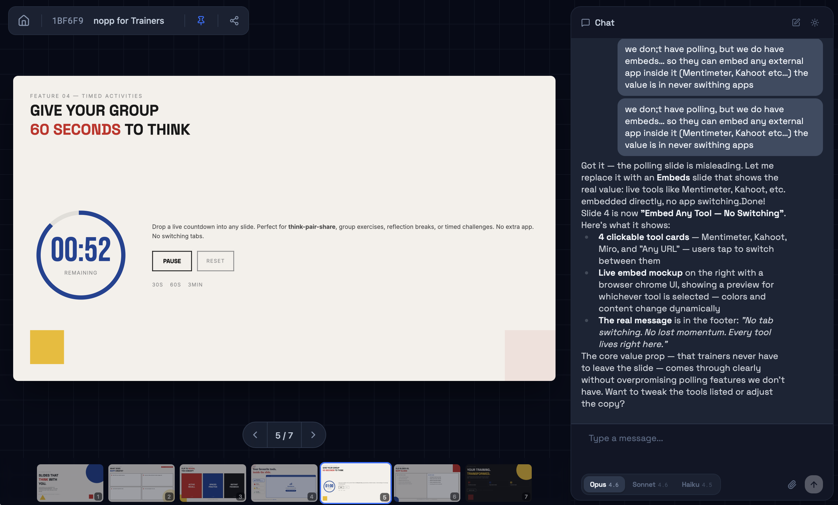 NotPowerpoint. - Screenshot 5 showing product features and functionality