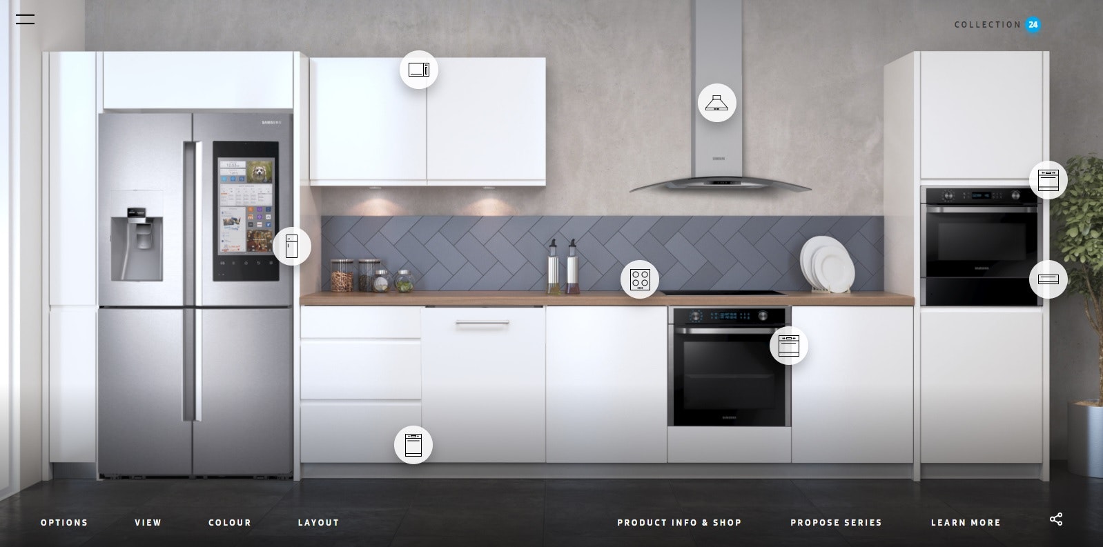 Samsung Virtual Kitchen