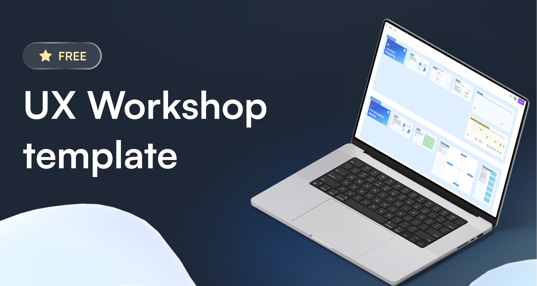 Slides de bônus de modelo de oficina UX gratuitos media 1