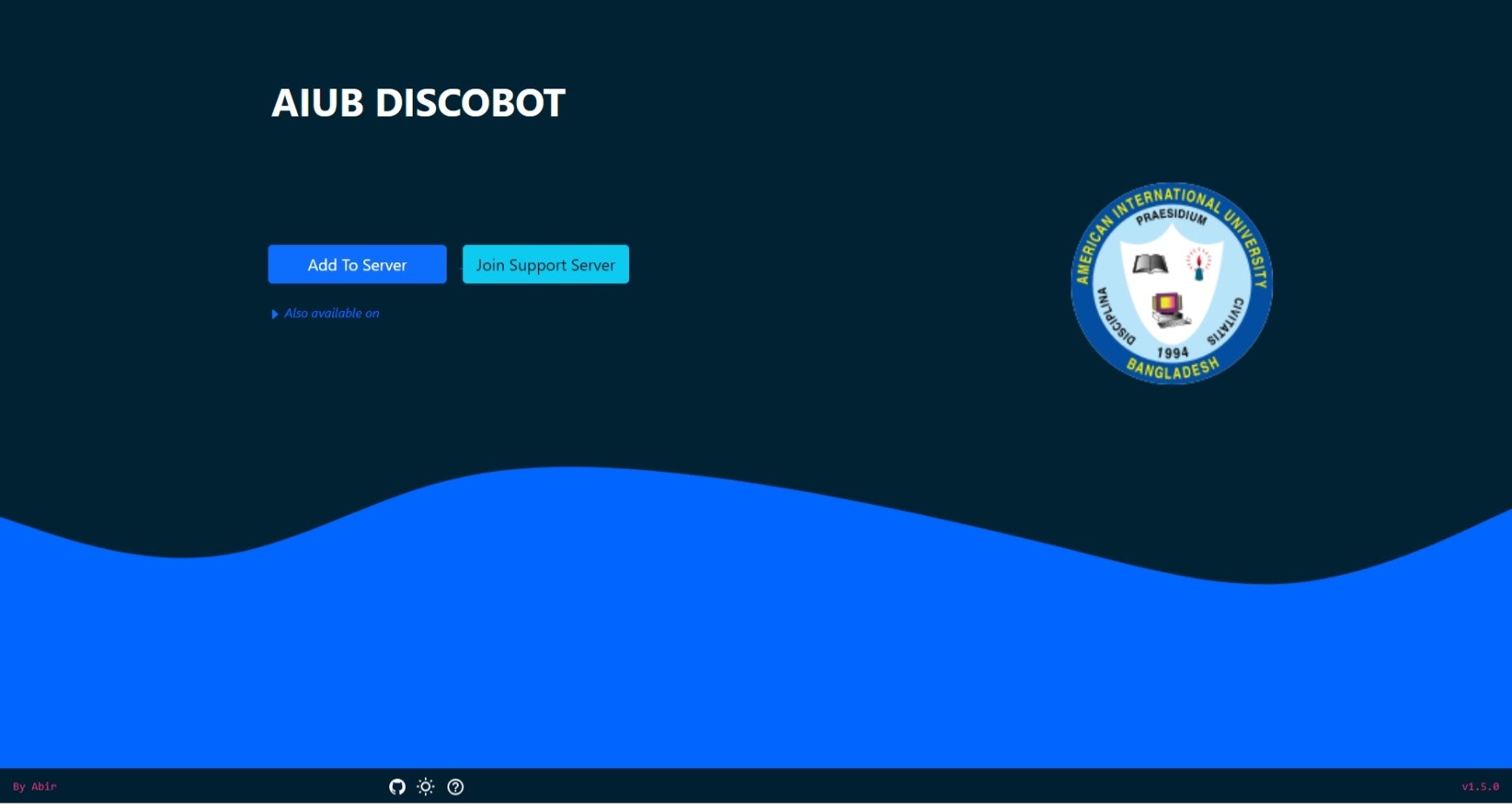 AIUB Discobot media 1