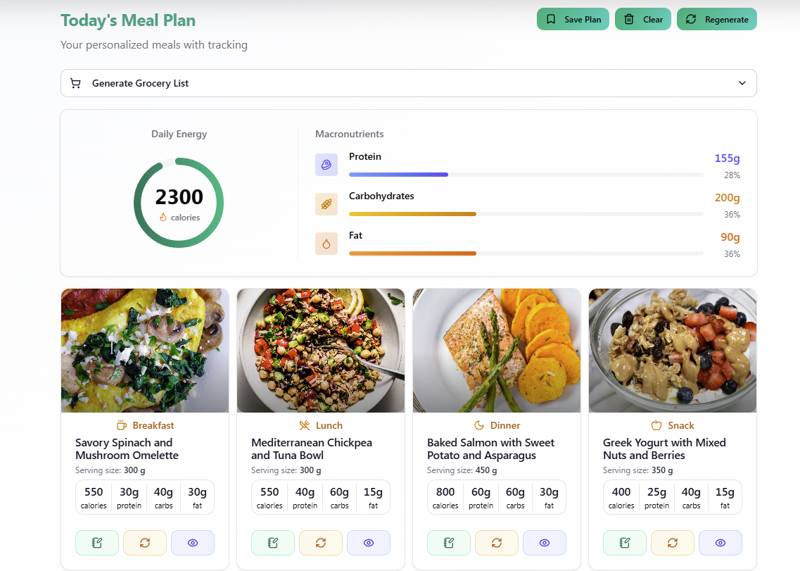 Meal Ark - AI Meal Planner & Calorie Counter media 1