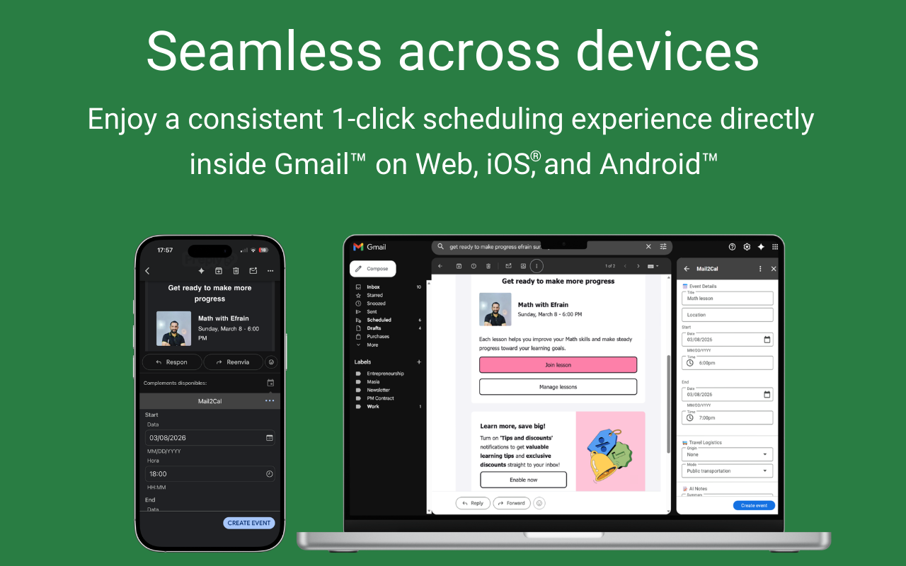 Mail2Cal gallery image